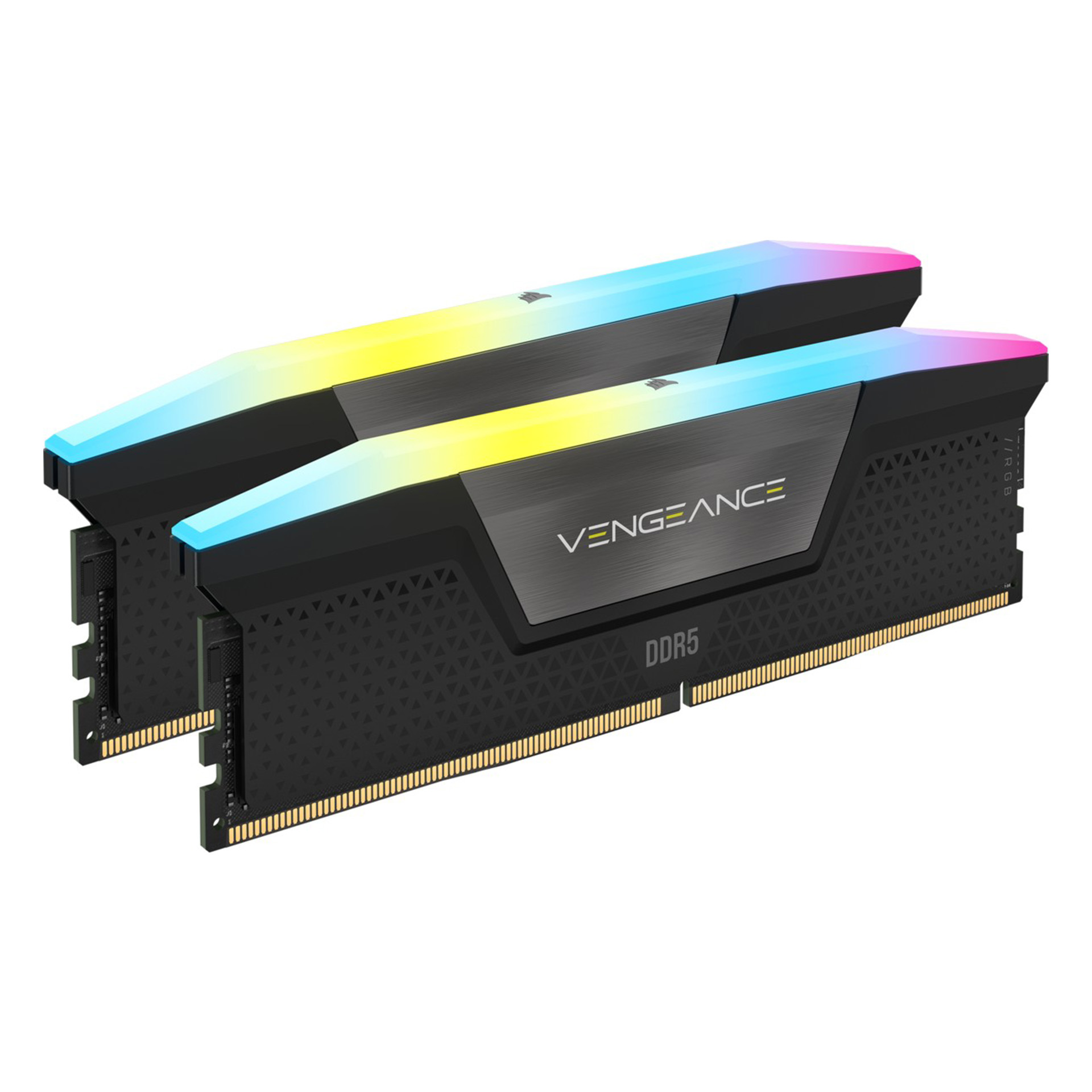 RGB, CORSAIR Hsp 1.25V, 32 GB Speicher-Kit 40-40-40-77, DDR5 2x16GB, Black