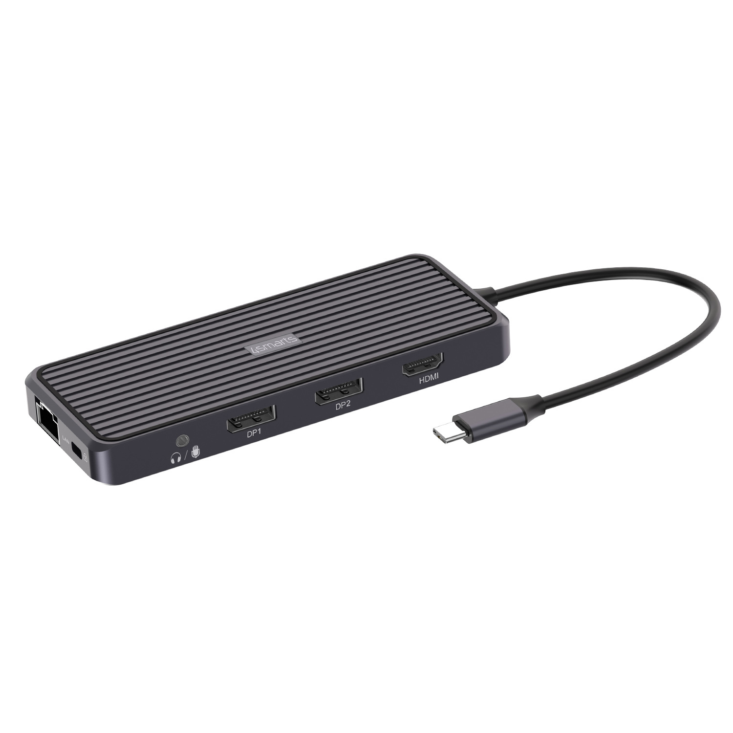 4SMARTS SmartDock, USB C Docking-Station 15 cm Hub