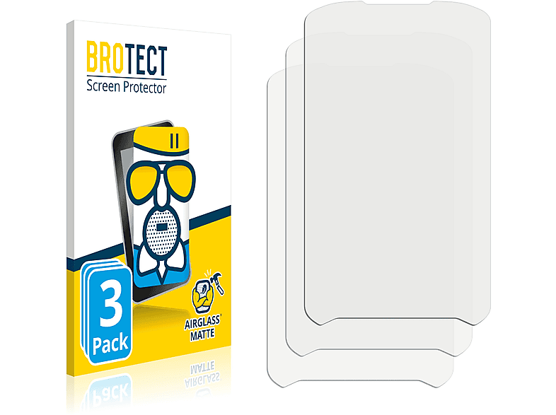 BROTECT 3x Airglass matte Schutzfolie(für Zebra TC20 Non-Touch) | Schutzfolien & Schutzgläser