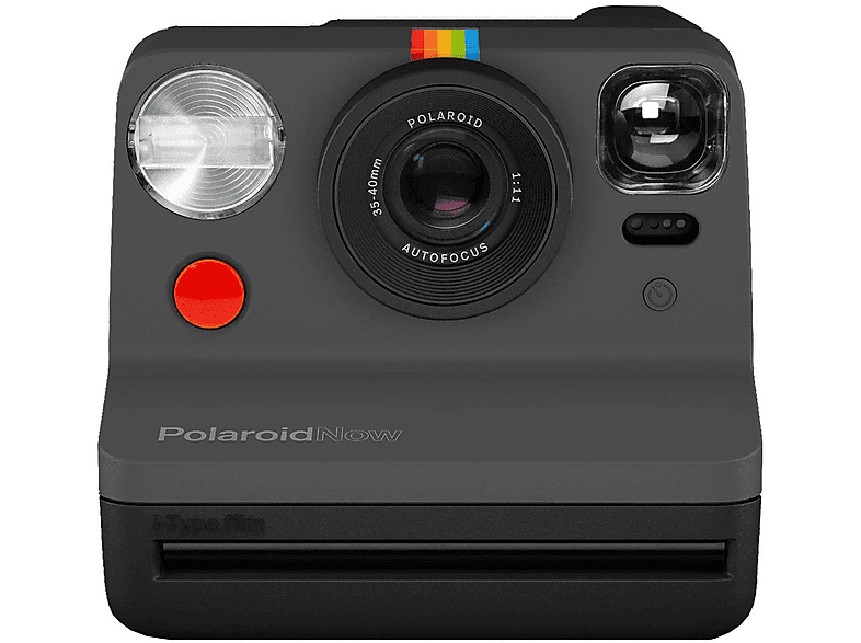 POLAROID Now Sofortbildkamera, schwarz