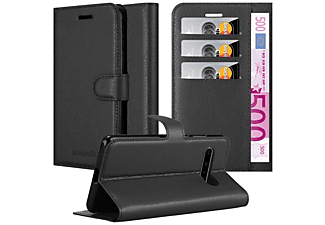CADORABO Book Hülle Standfunktion Kartenfach, Bookcover, LG, V60 ThinQ, PHANTOM SCHWARZ