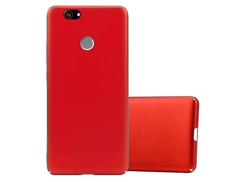 Cadorabo Custodia Flip In Pelle Sintetica Con Chiusura Magnetica Per Huawei P9, Colore Rosso Mela - 4