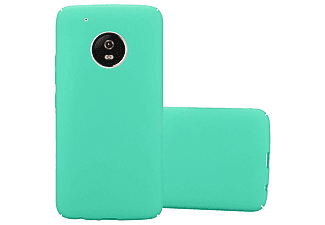 CADORABO Hard Case Frosty Hülle, Backcover, Motorola, MOTO G5 PLUS, FROSTY GRÜN