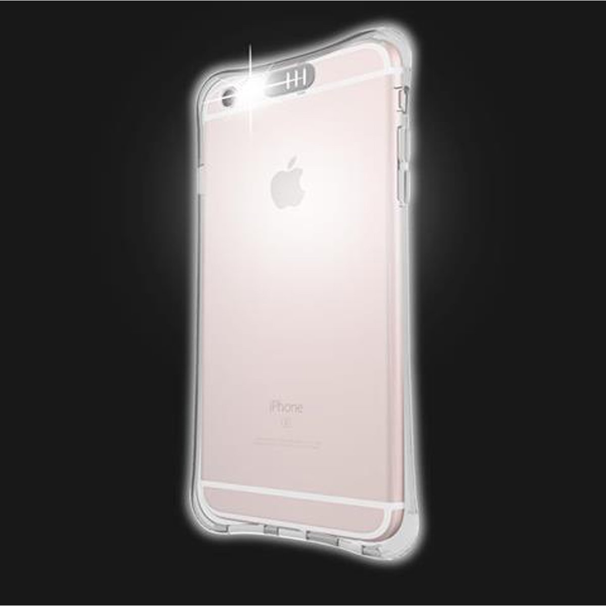 CADORABO Schutzhülle aus 6S, flexiblem Silikon, 6 / Apple, STAR-TRANSPARENT iPhone Backcover, TPU