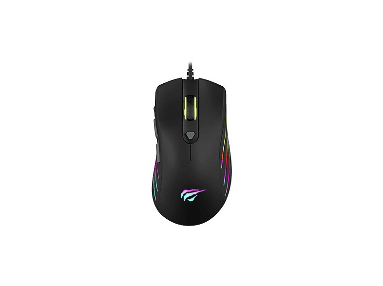 HAVIT GameNote MS1002 6400 DPI RGB Kablolu Gaming Mouse Siyah