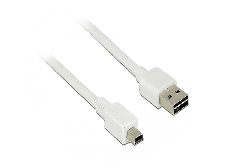 USB DELOCK 85159 Weiß Kabel,