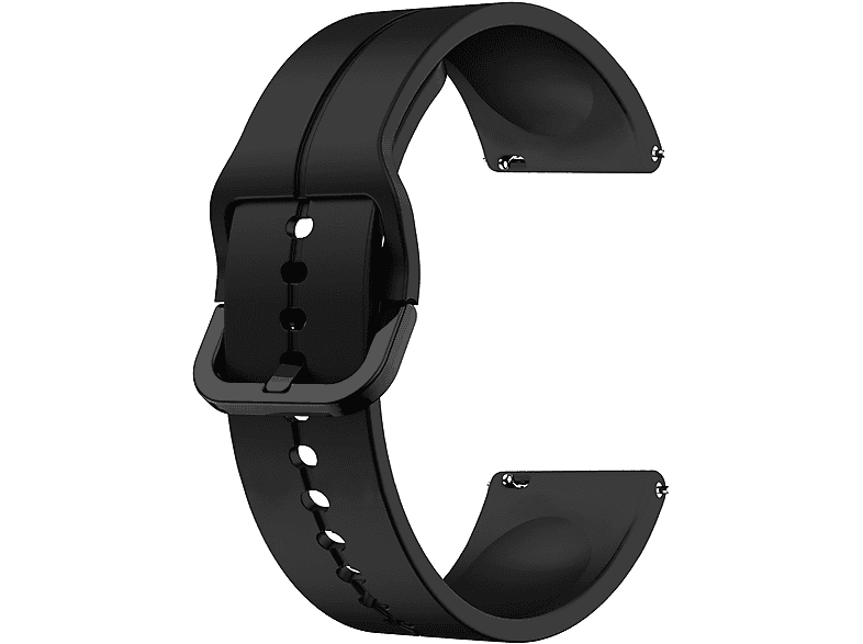 INF Uhrarmband, Ersatzarmband, Samsung, Galaxy Watch 4, Schwarz