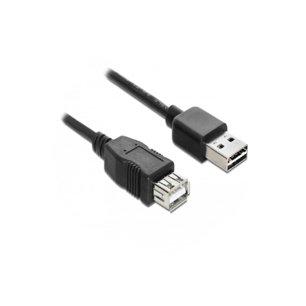 Kabel, DELOCK Schwarz 83373 USB