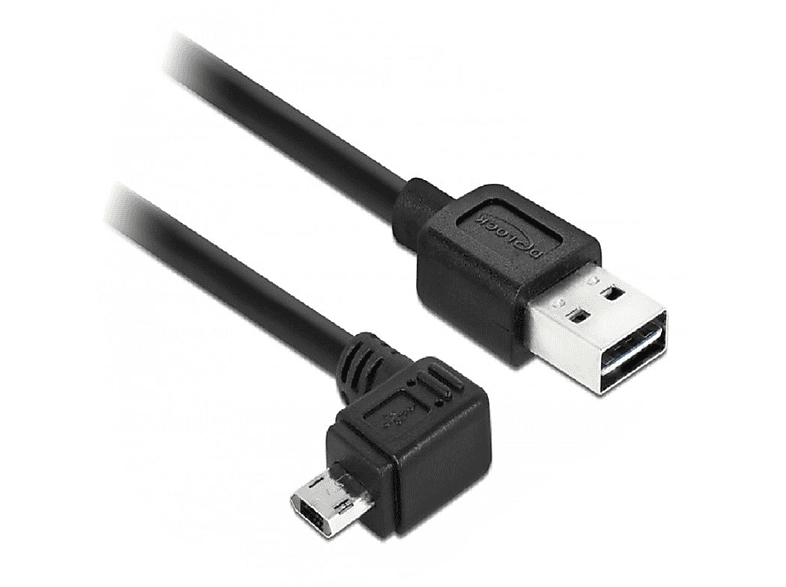 DELOCK 83854 USB Kabel, Schwarz
