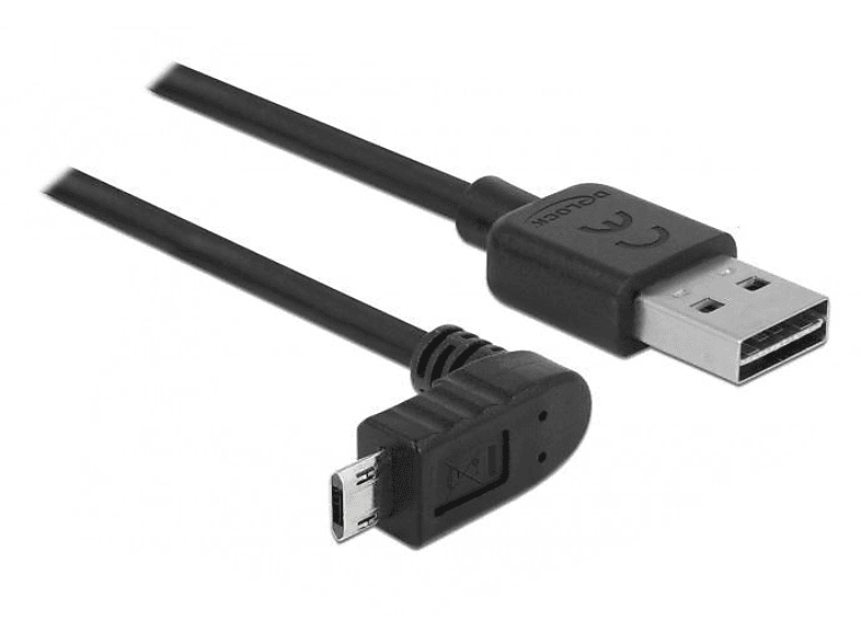 DELOCK 85561 USB Kabel, Schwarz
