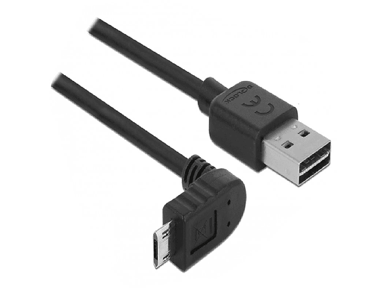 DELOCK 83857 USB Kabel, Schwarz