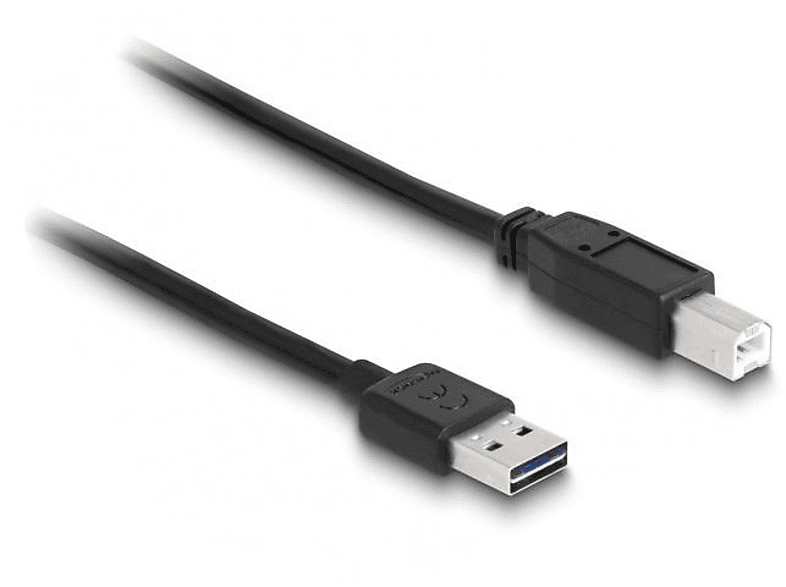 DELOCK 85553 USB Kabel, Schwarz