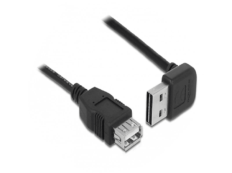 Schwarz DELOCK Kabel, 85185 USB