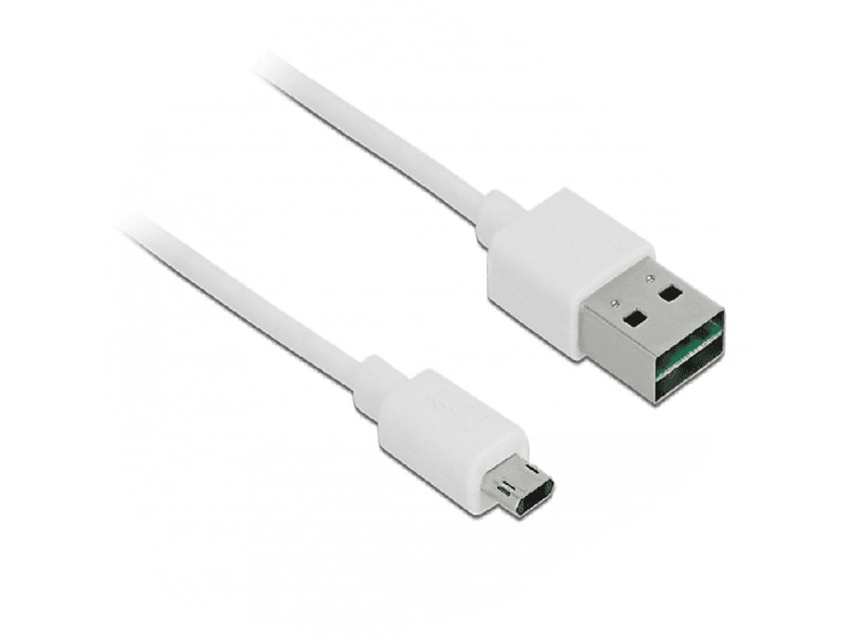 DELOCK 84807 USB Kabel, Weiß