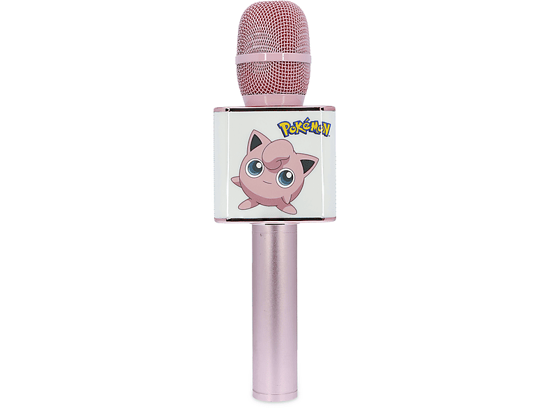 OTL TECHNOLOGIES Pokémon Pummeluff Karaoke-Mikrofon, rosa