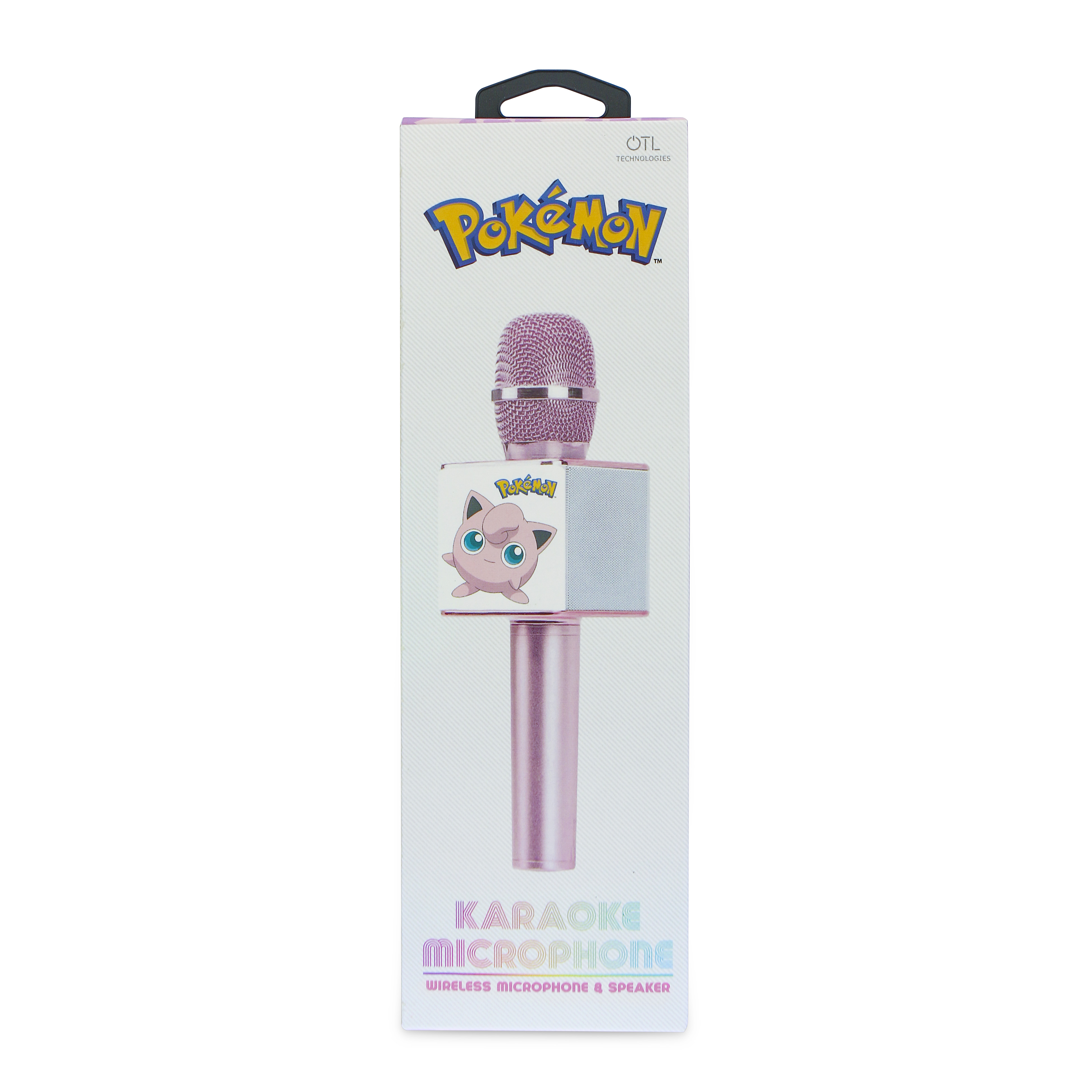 OTL Pokémon rosa Pummeluff TECHNOLOGIES Karaoke-Mikrofon,