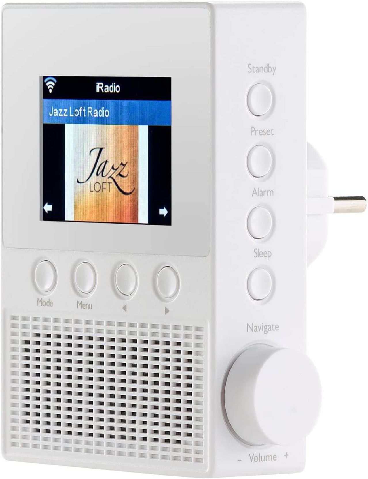 VR RADIO Radio, Steckdosenradio, Internet IRS-300 weiss Bluetooth