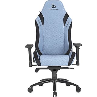 Silla gaming  - Neith NEWSKILL, Reposabrazos4D (ajustable en altura, anchura y profundidad, también se puede girar), 150 kg, Azul