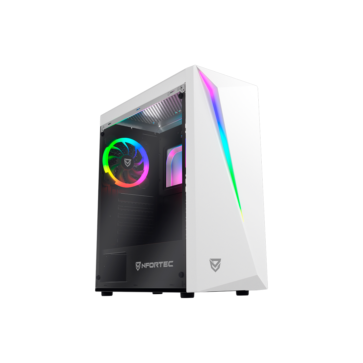 Chasis PC - Lynx NFORTEC, Blanco