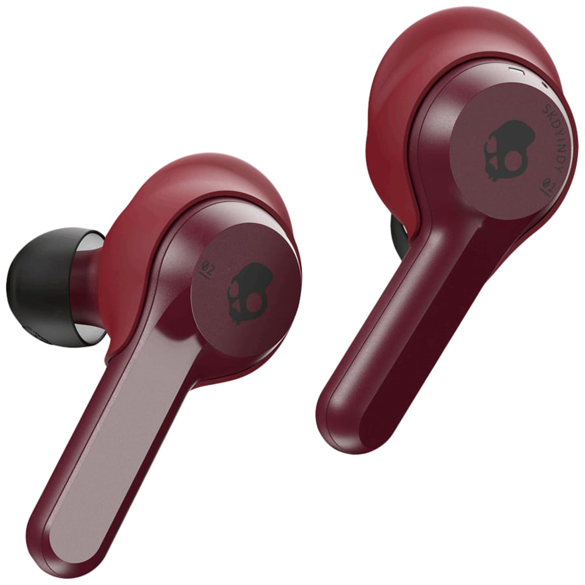 SKULLCANDY S2SSW-M685 INDY MOAB Rot/Schwarz RED, Bluetooth WL TRUE In-ear Kopfhörer