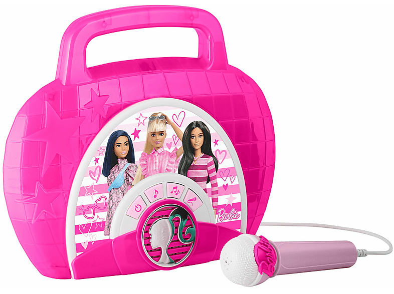 EKIDS Barbie Karaoke-Lautsprecher, pink