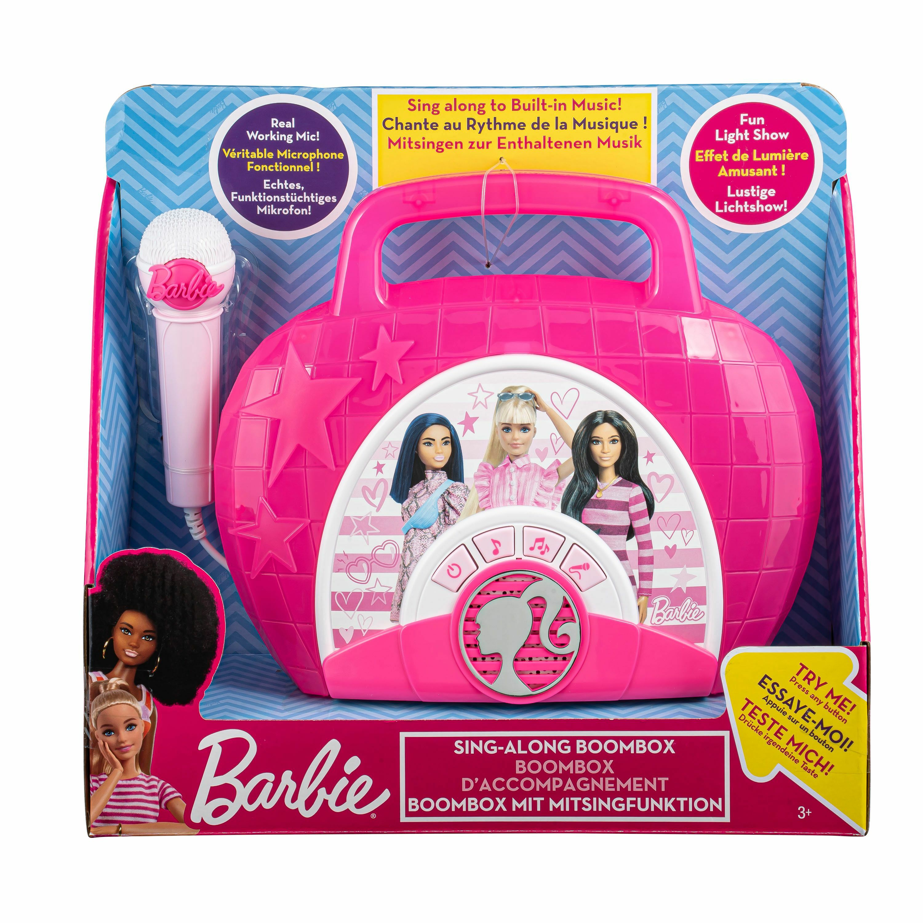 pink Karaoke-Lautsprecher, Barbie EKIDS