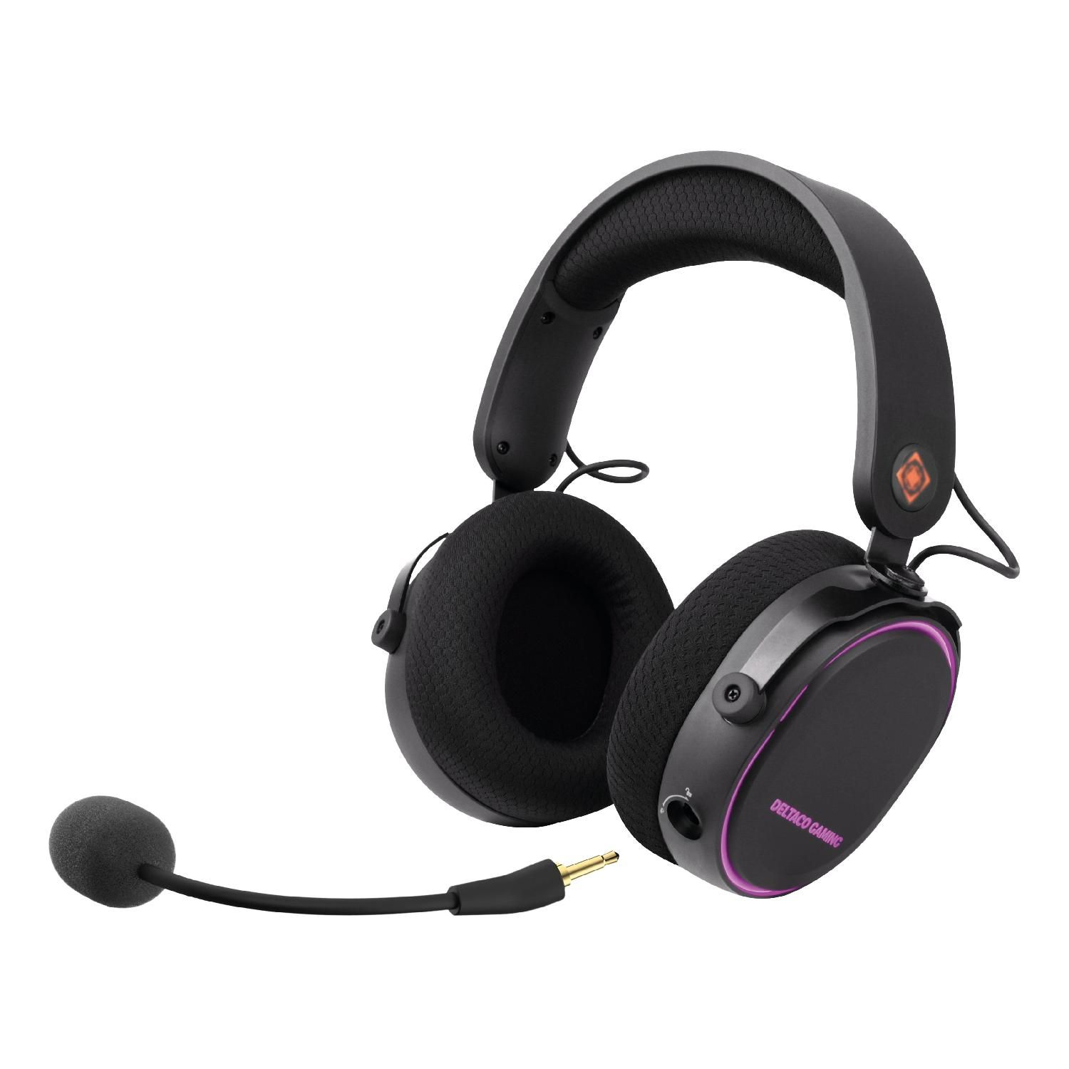 DELTACO GAMING schwarz DH420, Headset Over-ear