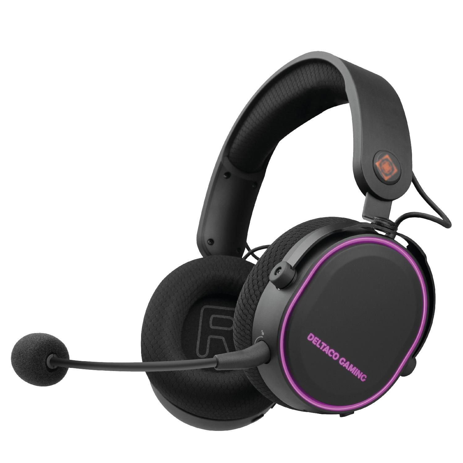 DELTACO GAMING schwarz DH420, Headset Over-ear
