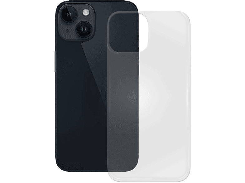 PEDEA TPU Case, Backcover, Apple, iPhone 14, Transparent