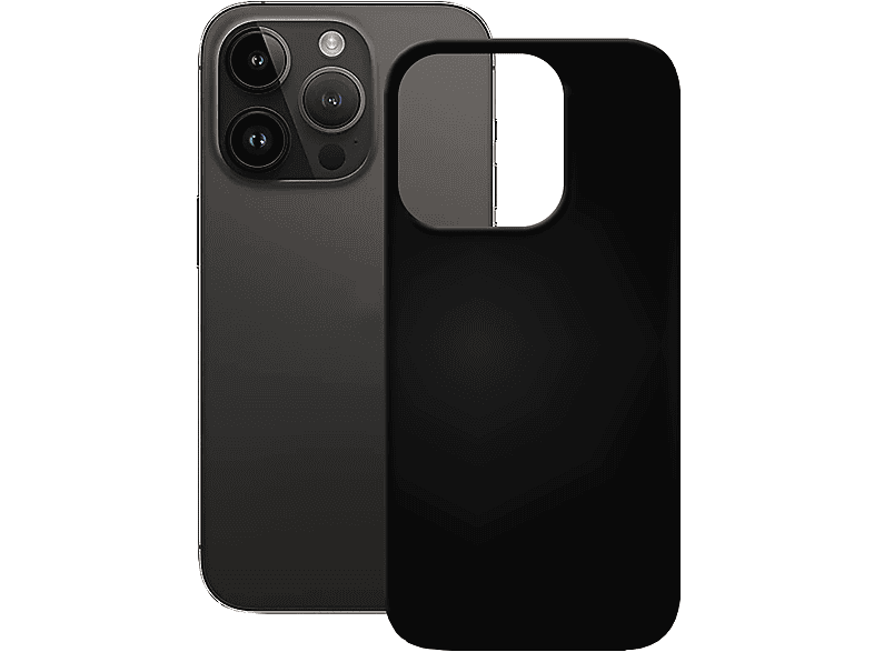 PEDEA TPU Case, Backcover, iPhone Max, 14 Schwarz Pro Apple