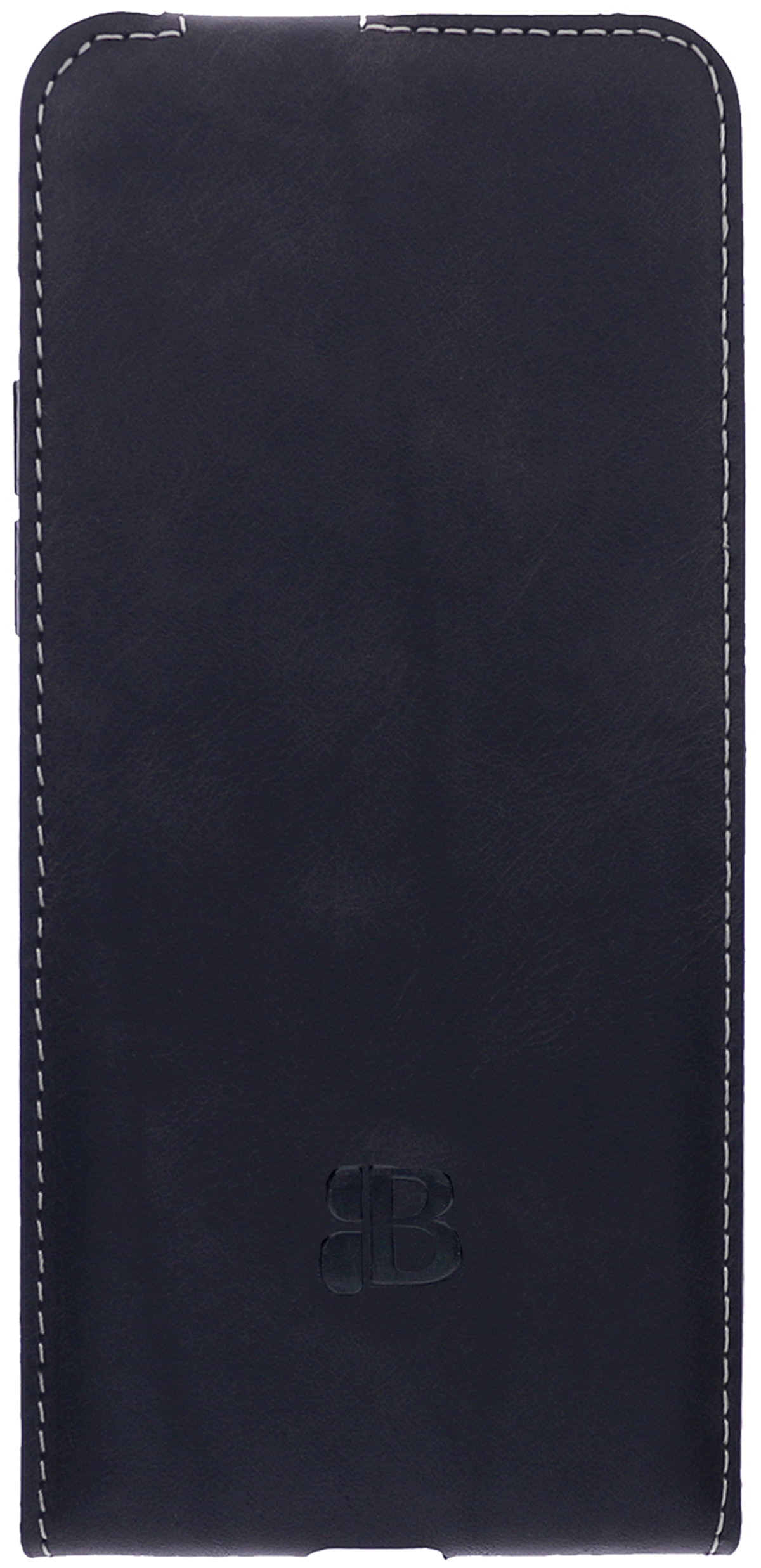 Cover, BURKLEY Flip Flip-Case A31, Schwarz aus Galaxy Handytasche Samsung, Leder,