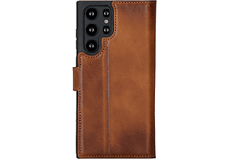 BURKLEY Handytasche, Bookcover, Galaxy S22 Ultra, Sattelbraun / Burnished | MediaMarkt