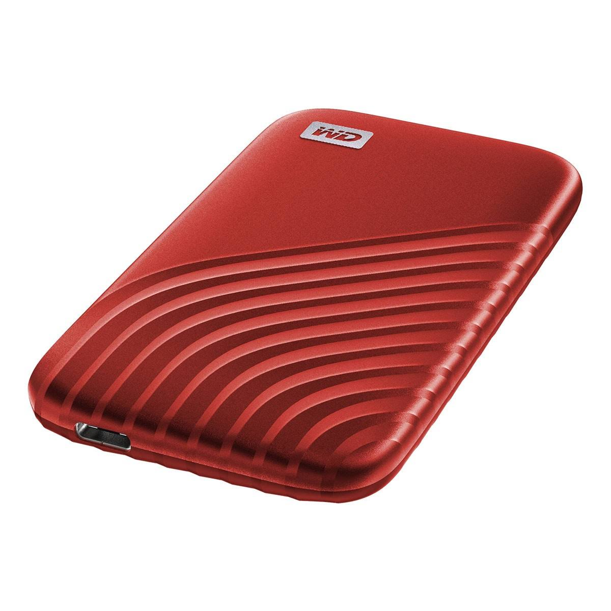WESTERN DIGITAL WDBAGF0010BRD-WESN TB 2,5 SSD, 1TB extern, Rot Zoll, RED 1 SSD