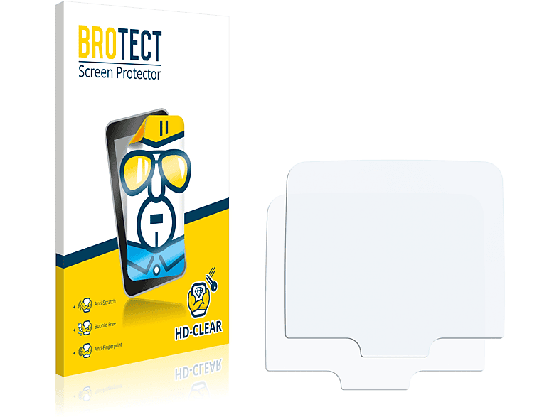 BROTECT 2x Doro 580) klare Schutzfolie(für Secure