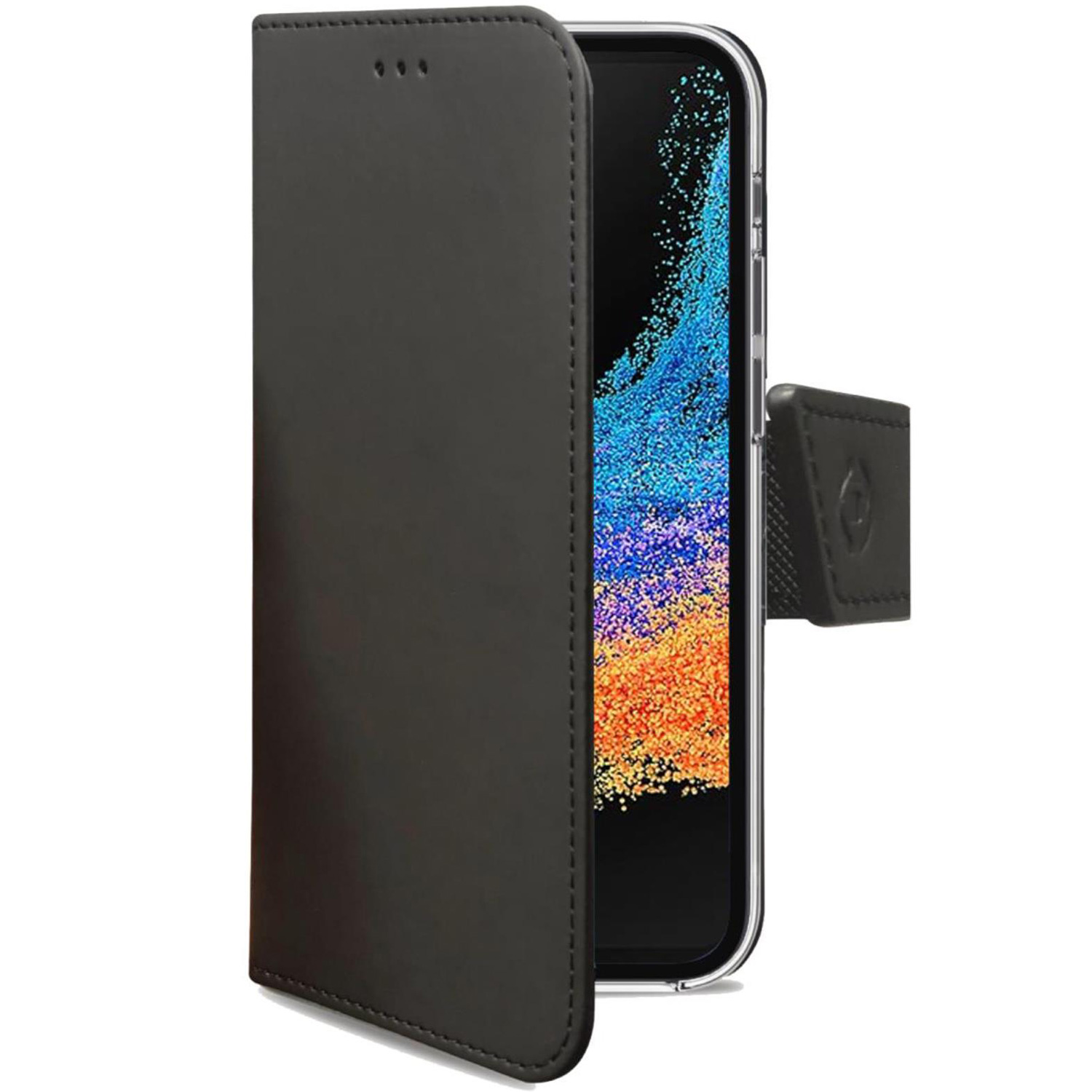CELLY Wally Custodia per Galaxy Xcover 6 Pro, Nero