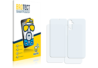 BROTECT 2x matte Schutzfolie(für Samsung Galaxy A14 5G (Display+Rückseite))
