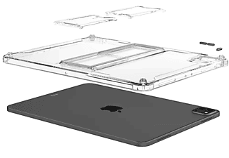 INF Tablethülle Tablethülle Backcover für Apple Kunststoff + TPU, Transparent