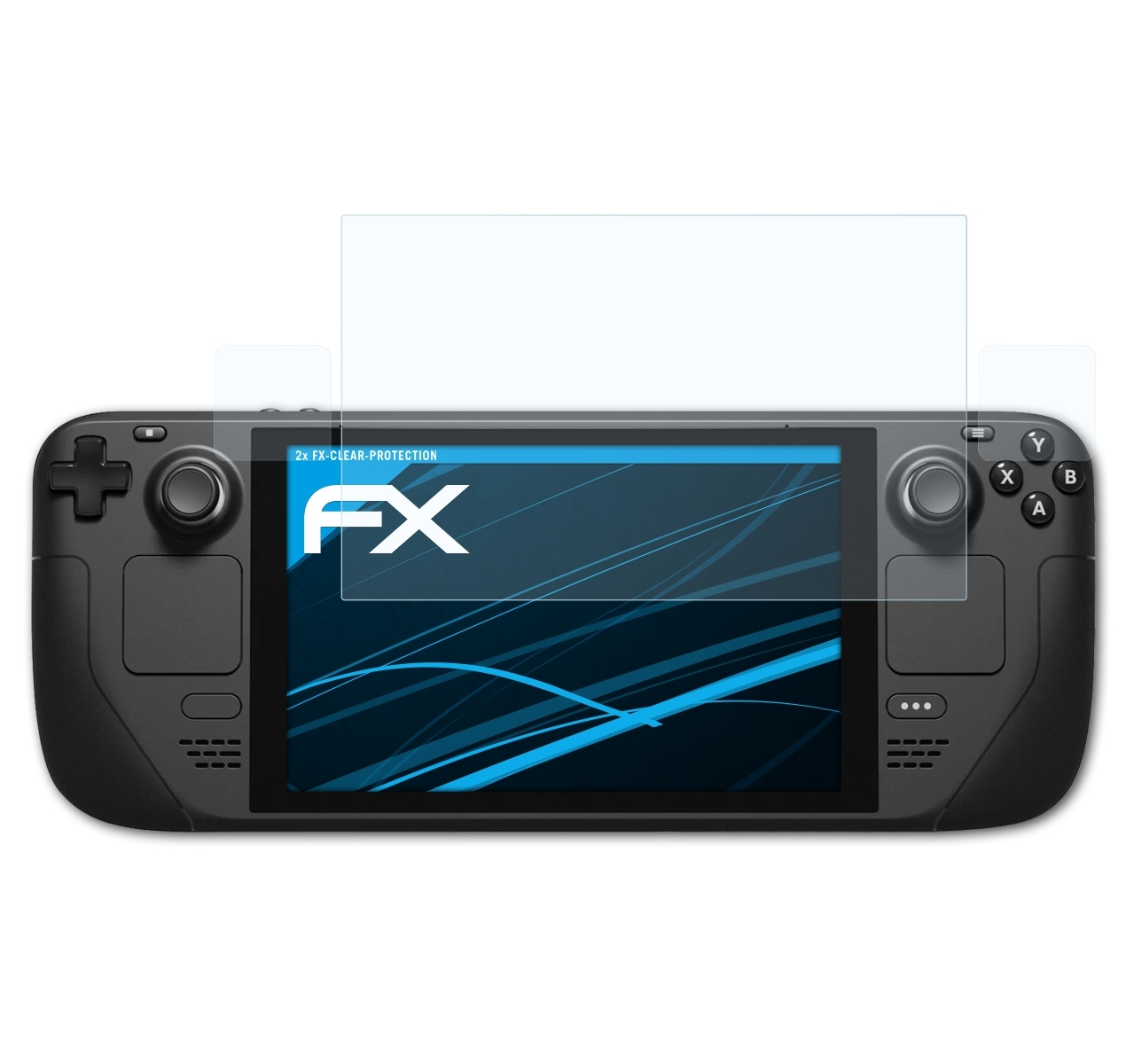 ATFOLIX 2x FX-Clear Displayschutz(für Steam Deck)