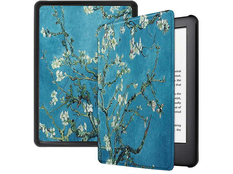 LOBWERK Hülle Schutzhülle Bookcover für Amazon Kindle 2019 (10. Generation) 6 Zoll Kunstleder, 07 | Tablet Bookcover