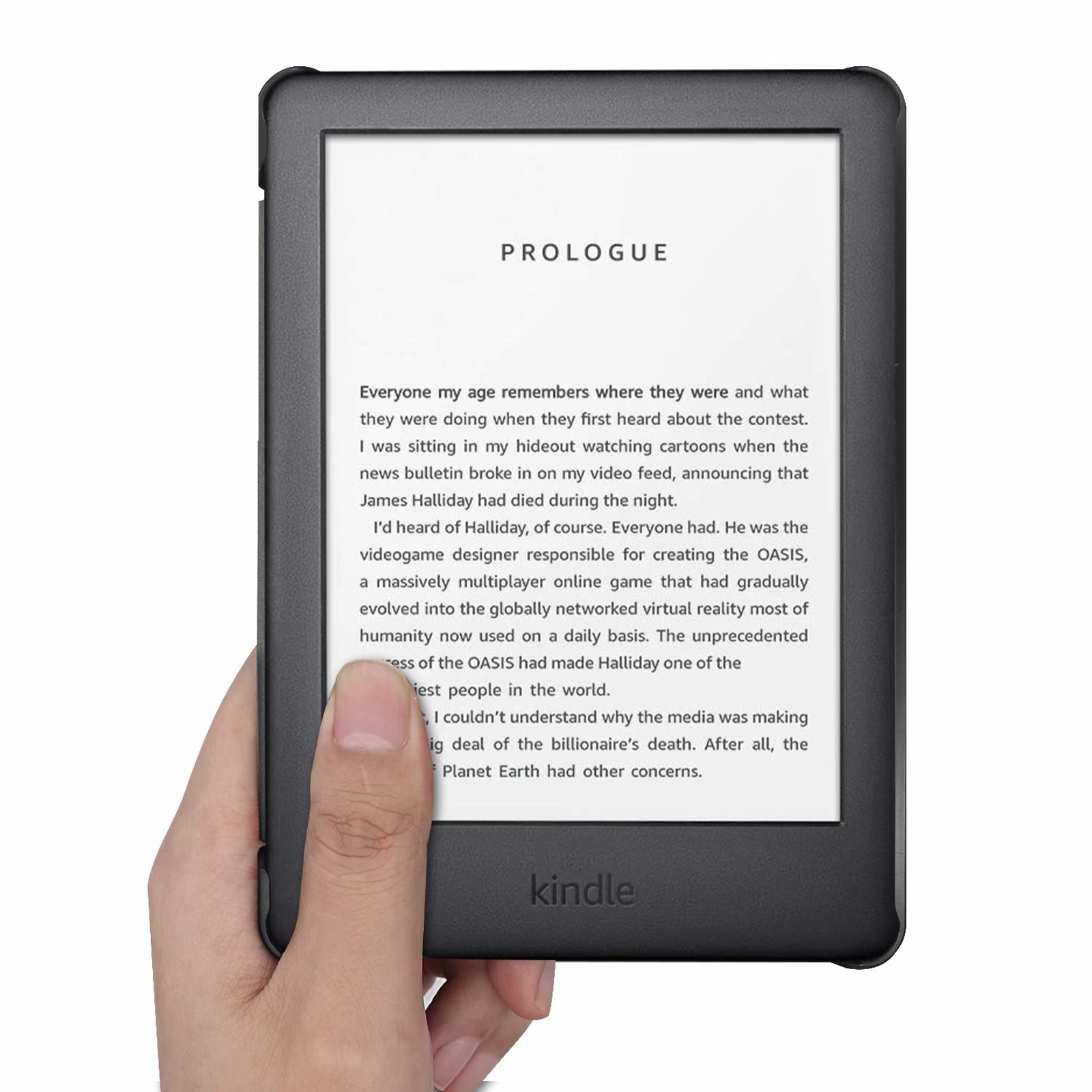 Zoll Bookcover Kindle (10. Schutzhülle für 2019 Generation) Hülle 6 Kunstleder, Amazon 01 LOBWERK