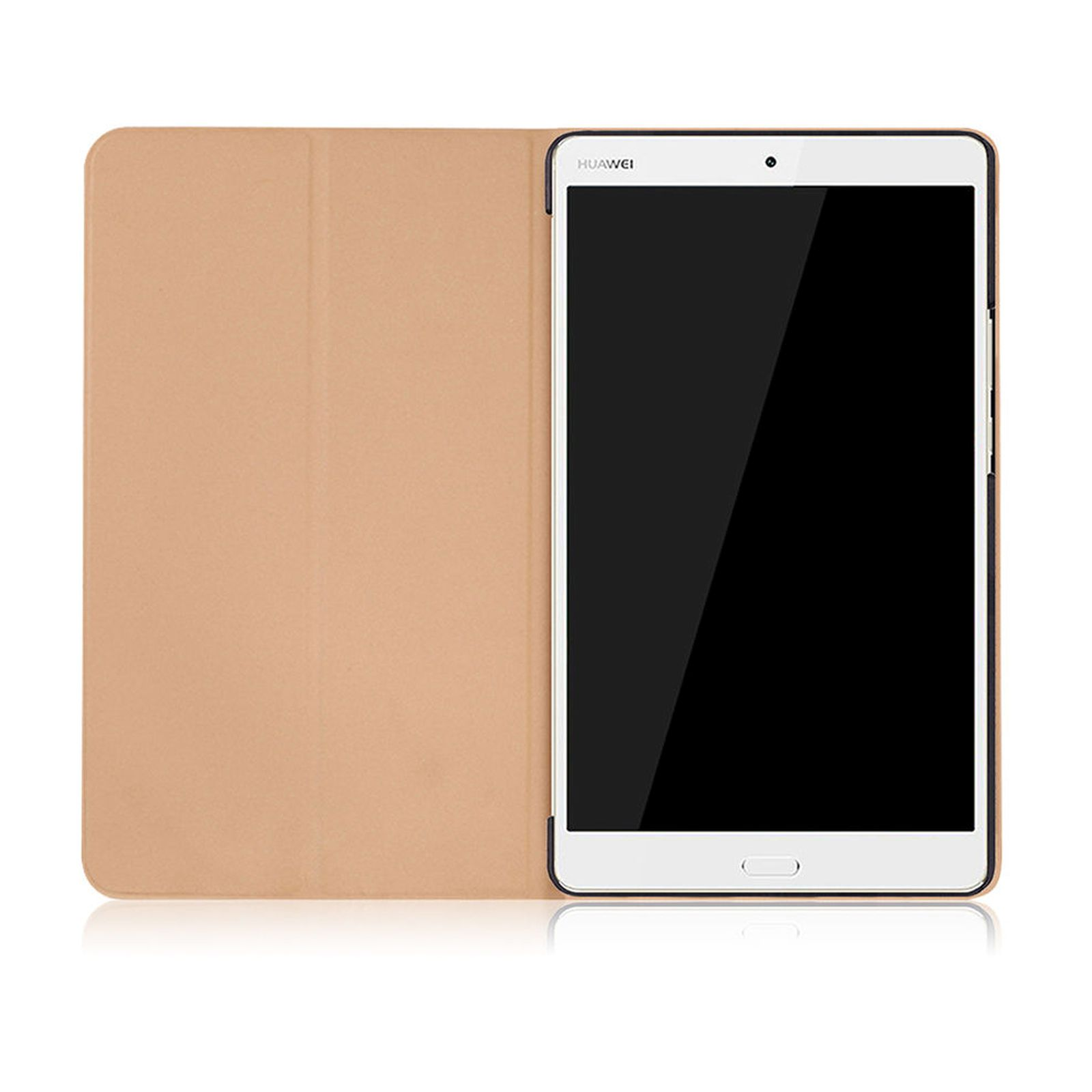 Huawei 2 Hülle Schutzhülle Honor LOBWERK Bookcover Pad Lila für 8.0 Kunststoff, Zoll