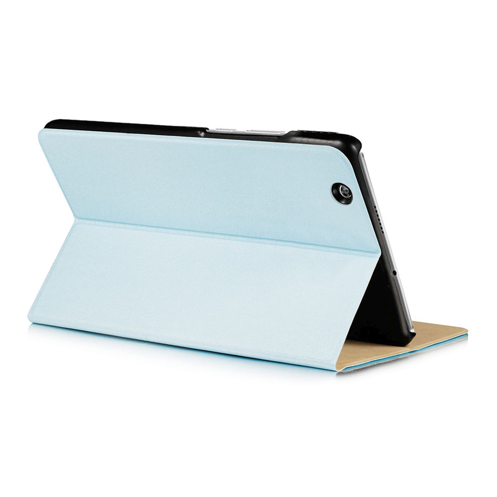 LOBWERK Hülle Hellblau Bookcover Kunststoff, Pad Schutzhülle Zoll 2 Huawei 8.0 für Honor