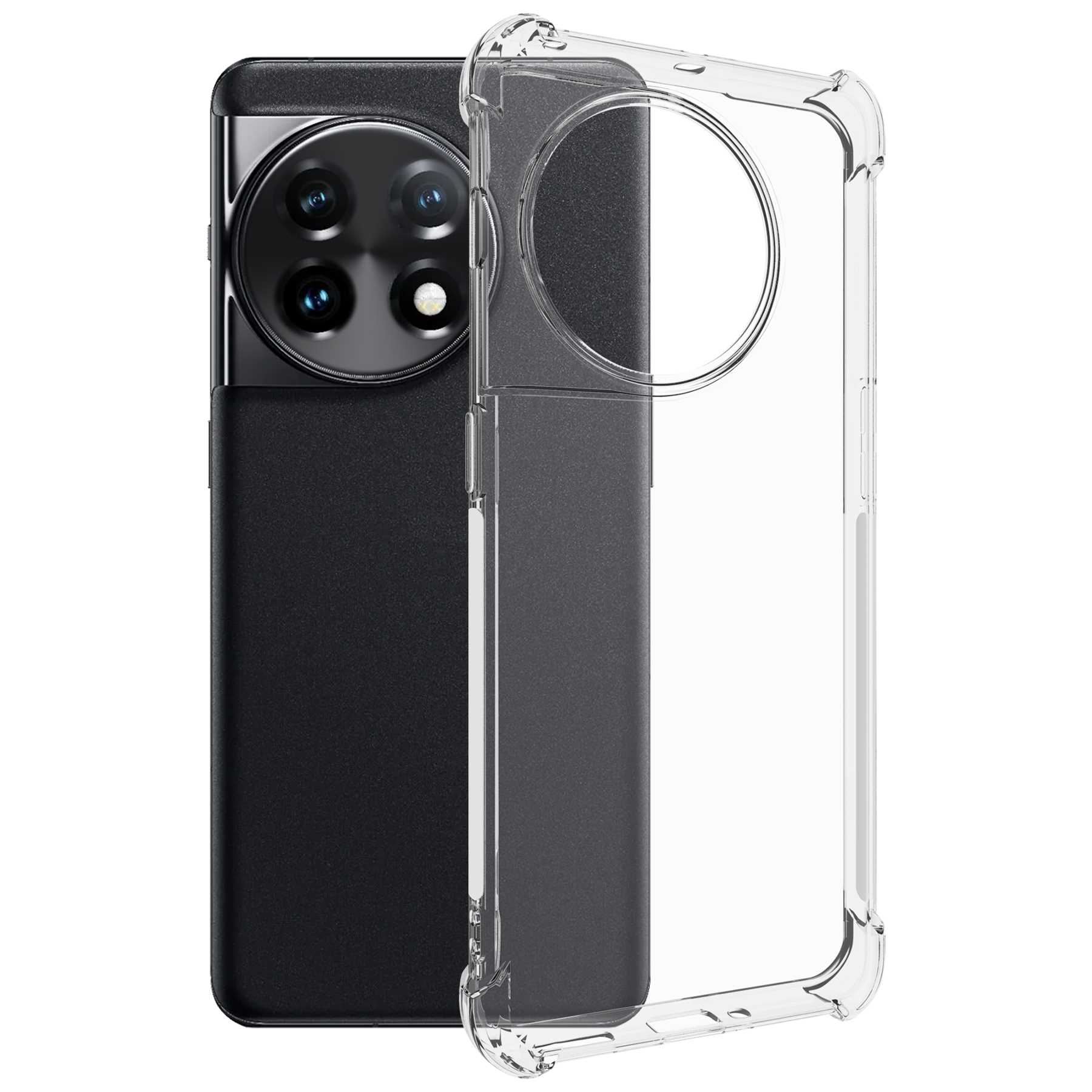MTB MORE ENERGY Case, 11, Transparent Clear Backcover, OnePlus, Armor