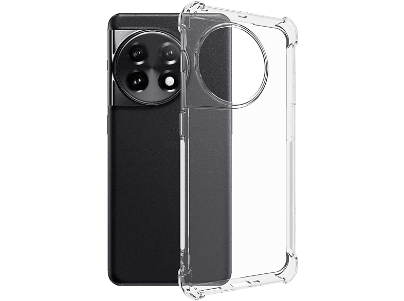 Transparent ENERGY OnePlus, Clear Backcover, Armor Case, MORE 11, MTB