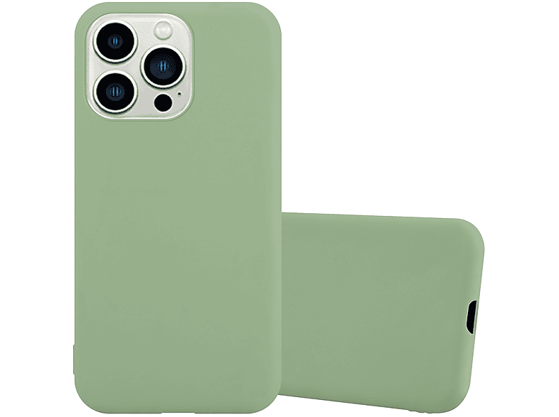 im Style, PRO Candy Apple, 14 iPhone PASTELL MAX, Backcover, CANDY Hülle CADORABO TPU GRÜN