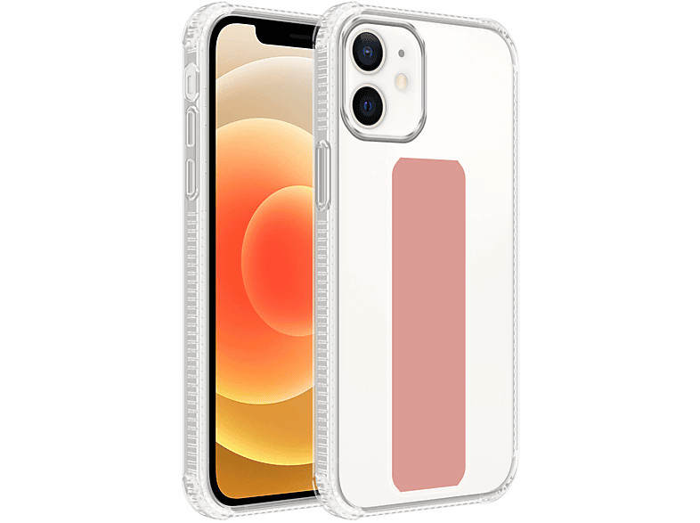 CADORABO Hülle mit Halterung und Standfunktion, Backcover, Apple, iPhone 11, ROSA | Backcover