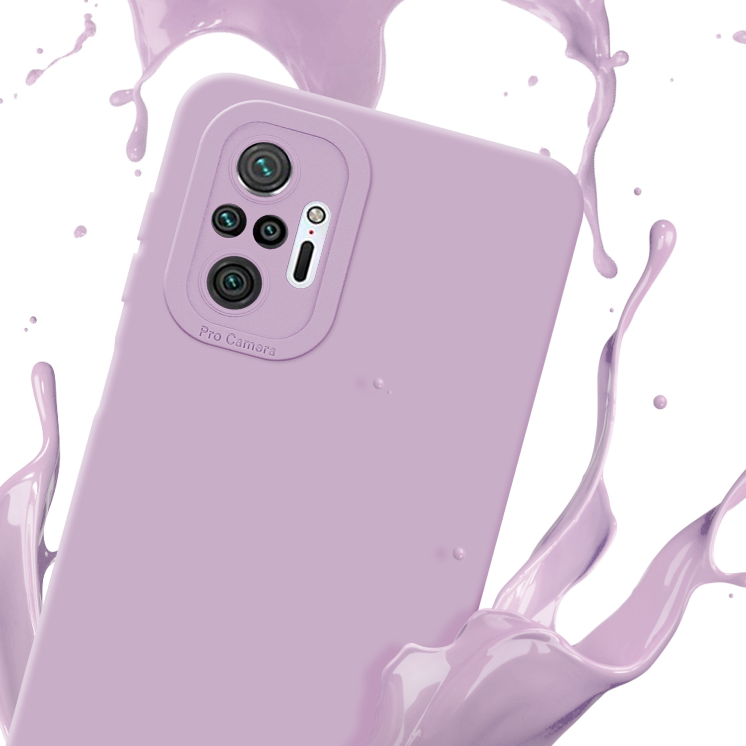 CADORABO Schutzhülle NOTE CREME Fluid Xiaomi, Style, FLUID RedMi 10 PRO, TPU Backcover