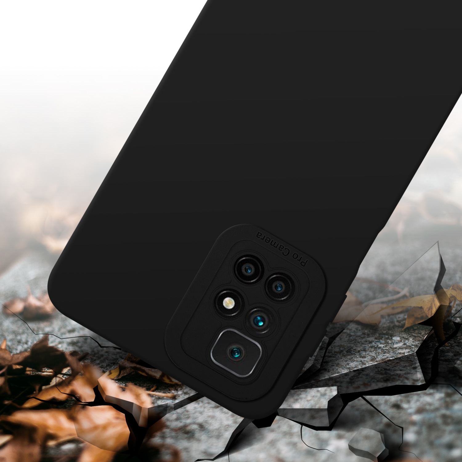 RedMi SCHWARZ TPU 10, Style, Xiaomi, FLUID Backcover, Schutzhülle CADORABO Fluid