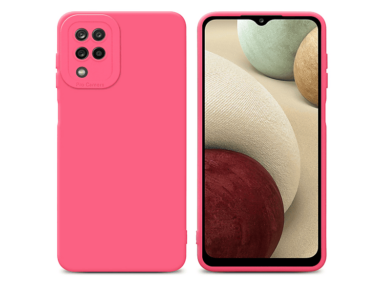 Custodia Yoedge Per IPhone 12/12 Pro 6,1'' – Silicone Rosso Con Motivo Natalizio Cervo