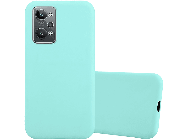 CADORABO Hülle im TPU BLAU Style, / CANDY Realme, Candy GT Backcover, 2, Neo GT 2